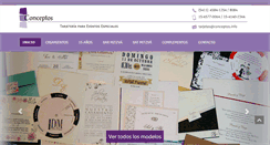 Desktop Screenshot of conceptos.info